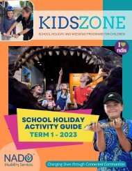 KidsZone- School Holiday Guide - Term 1 2023