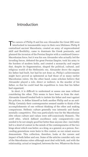 Philip II and Alexander the Great: Father and Son ... - Historia Antigua