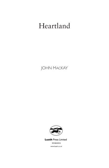Heartland by John Mackay sampler