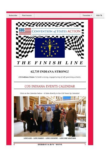 The Finish Line February Edition