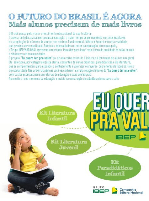 af_ folheto Eu Quero Ler Pra Valer.indd - IBEP-Nacional