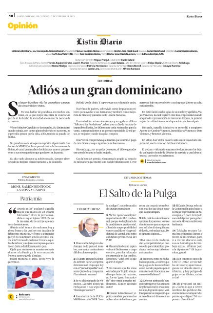 Listín Diario 17-02-2023