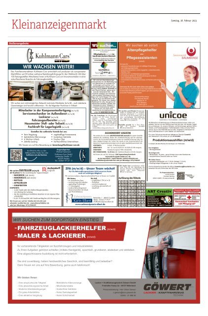 Stadtanzeiger Coesfeld kw 7