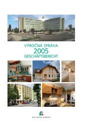 2005 - Výročná správa PSS, a. s. - Prvá stavebná sporiteľňa