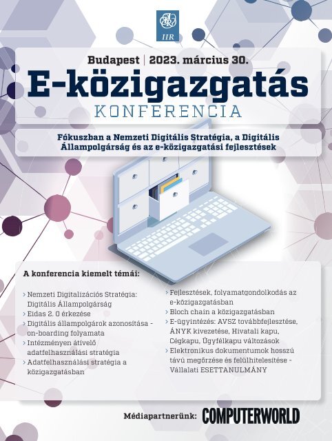 Computerworld magazin 2023.02.22. LIV. évfolyam 04. szám