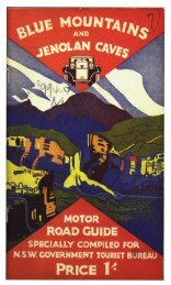 Blue Mountains and Jenolan Caves - Motor Road Guide 1934