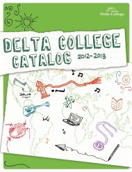 2012 - 2013 catalog - Delta College