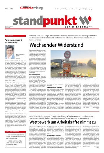 Standpunkt 554, 17. Februar 2023