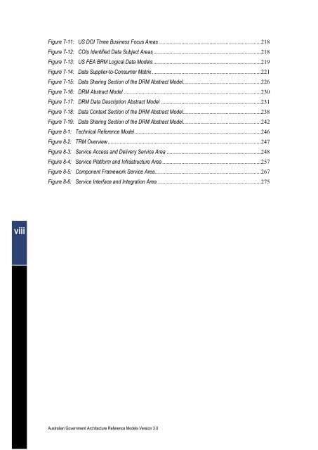 Australian Government Architecture Reference Models Version 3.0