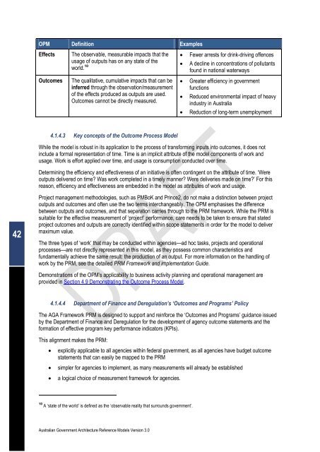 Australian Government Architecture Reference Models Version 3.0