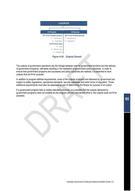 Australian Government Architecture Reference Models Version 3.0