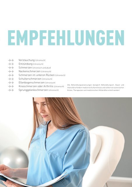 Enraf Nonius Compact II Therapiebuch