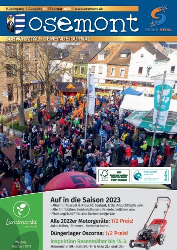 OSE MONT - Schwalmtals Gemeindejournal - Ausgabe Februar 2023