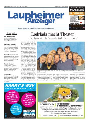 22.02.2023 Laupheimer Anzeiger