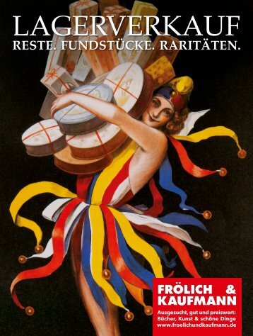 Frölich & Kaufmann Lagerverkauf 01/2023