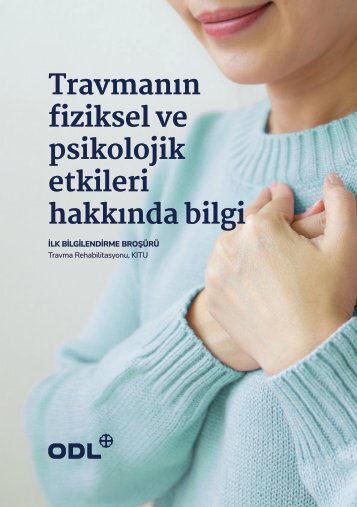 İLK BİLGİLENDİRME BROŞÜRÜ | Travma Rehabilitasyonu, KITU