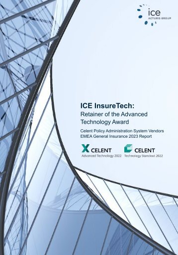 Retainer of Celent Tech Award - Celent Profile 2023