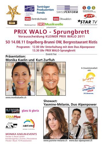 sO 14.08.11 engelberg-Brunni Ow, Bergrestaurant ristis - Prix Walo