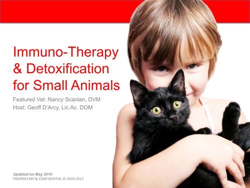 Immuno Therapy - Dr. Nancy Scanlan - NaturalPetRx Holistic Herbal ...