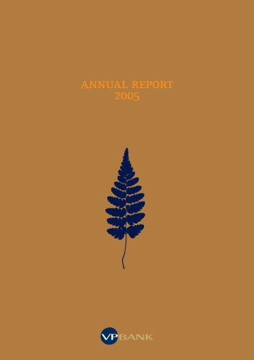 Annual Report 2005 Group - VP Bank