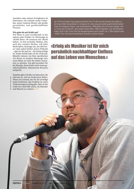 Erfolg Magazin Ausgabe 02-2023