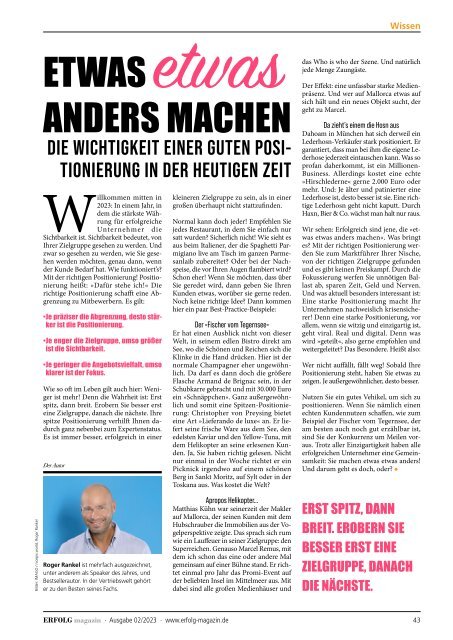 Erfolg Magazin Ausgabe 02-2023