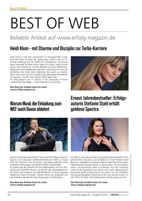 Erfolg Magazin Ausgabe 02-2023