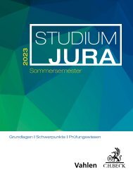 Studium Jura 2023