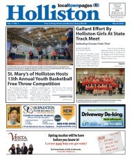 Holliston March 2023