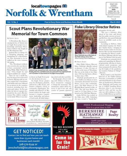 Norfolk & Wrentham March 2023