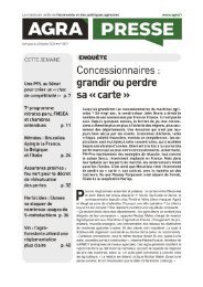 Agrapresse Hebdo n° 3877 - 2023 02 20