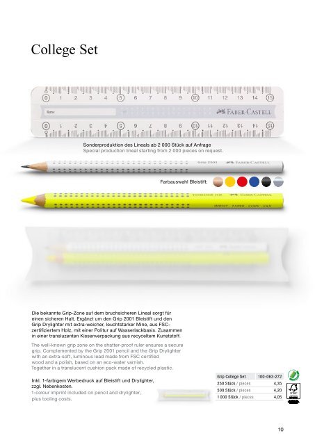 Faber-Castell Katalog