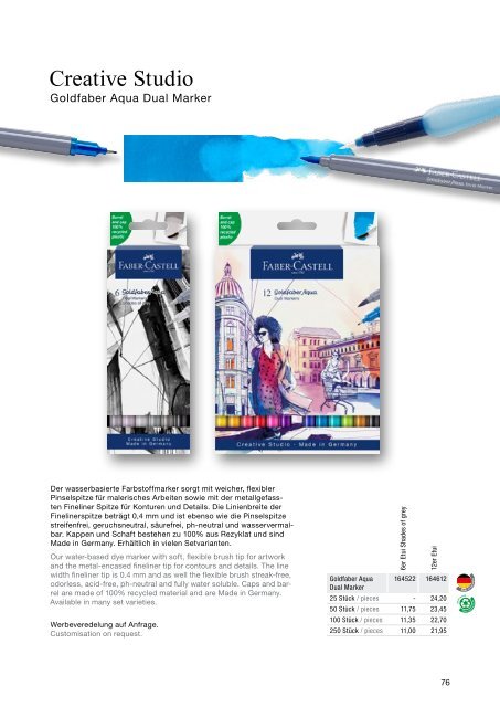 Faber-Castell Katalog