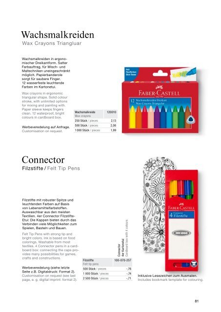 Faber-Castell Katalog