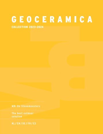 GEOCERAMICA® MBI OUTDOOR COLLECTIE 2023