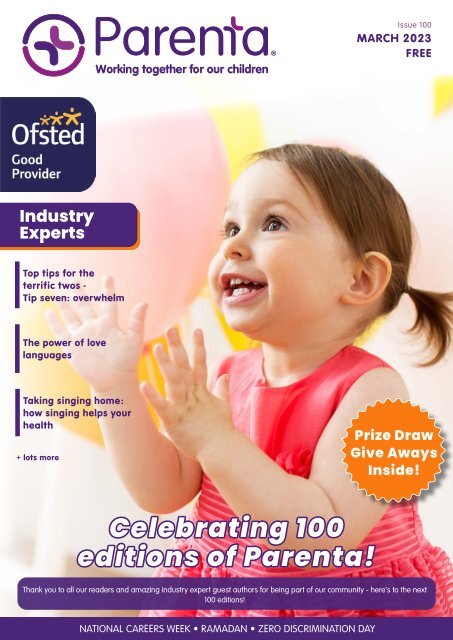 March 2023 Parenta magazine