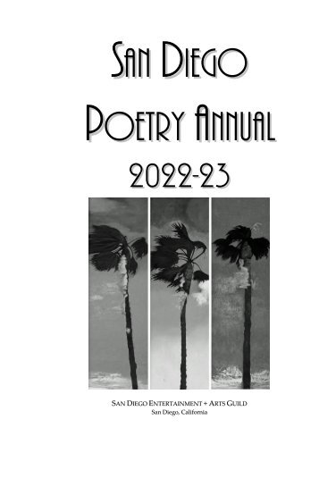 San Diego Poetry Annual 2023-23