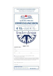 Ermäßigungsbon - fender-design