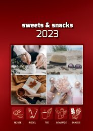 Sweets und Snacks - Hauptkatalog