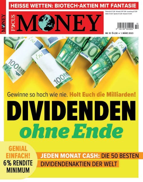 FOCUS MONEY 10- Vorschau