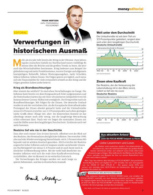 FOCUS MONEY 10- Vorschau