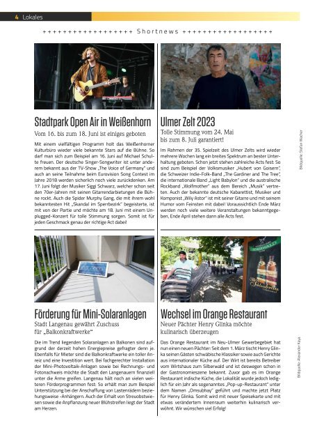 TRENDYone | Das Magazin – Ulm – März 2023