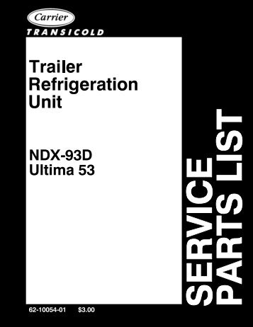 NDX-93D Ultima 53 - Sunbelt Transport Refrigeration