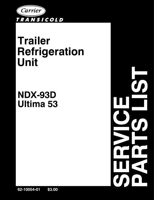 NDX-93D Ultima 53 - Sunbelt Transport Refrigeration