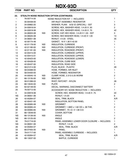 NDX-93D Ultima 53 - Sunbelt Transport Refrigeration