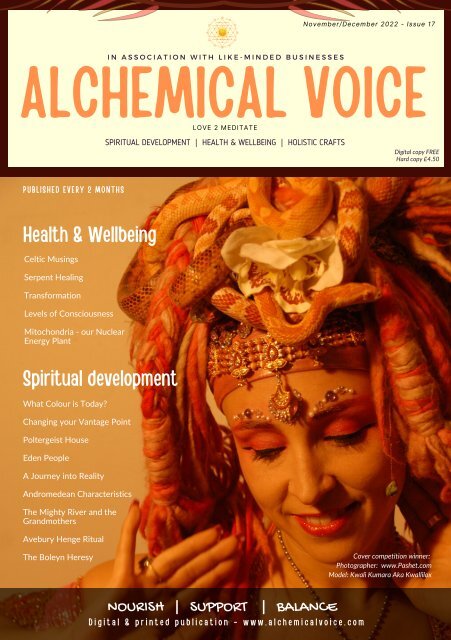 November/December 2022 Alchemical Voice