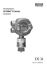 ULTIMA X-Series - Mine Safety Appliances