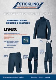 Stickling Workwear For Professionals Frühjahr 2023