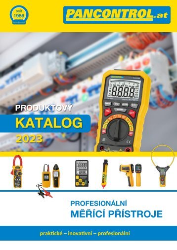 Produktový katalog Pancontrol 2023