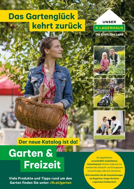 Axamer Lagerhaus Garten und Freizeit Katalog 2023